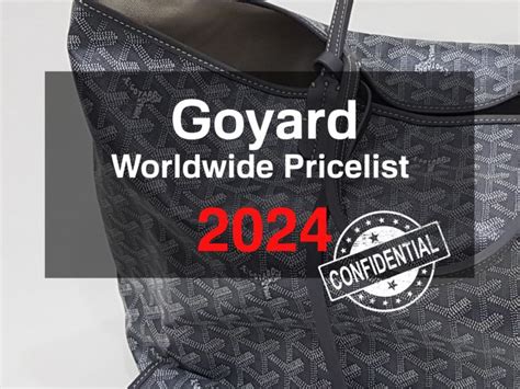 goyard desk pad price|2024 Goyard Price List (USA vs. Paris) .